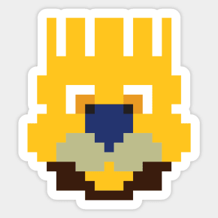 (KC) Baseball Mascot Sticker